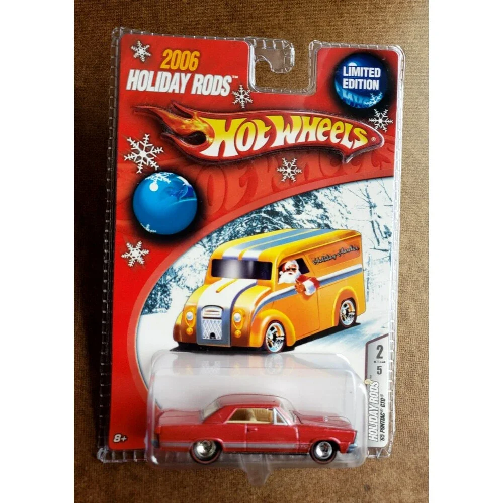 Hot Wheel '65 PONTIAC GTO Metallic RED 2/5 2006 HOLIDAY RODS 1:64 RL REAL RIDERS